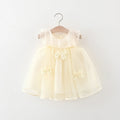 (9 Months -3 Years Old) Red Christmas Party Baby Girl Princess Dress, Summer New Sweet Bow Children'S Clothing