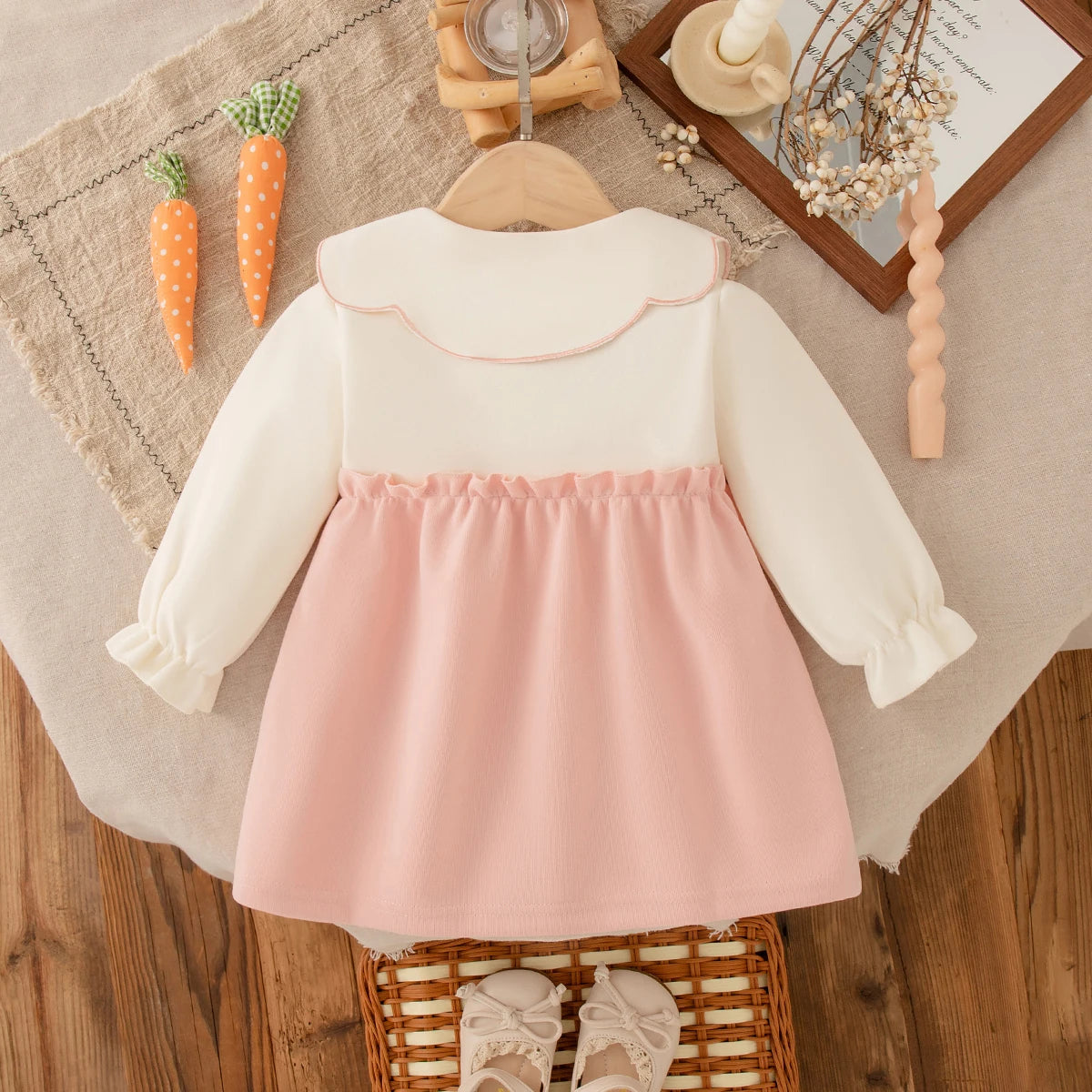 New Year'S Party Dress! Autumn New Cute Strawberry Baby Girl Dress, Red Children'S Clothing (9 Months -3 Years Old)